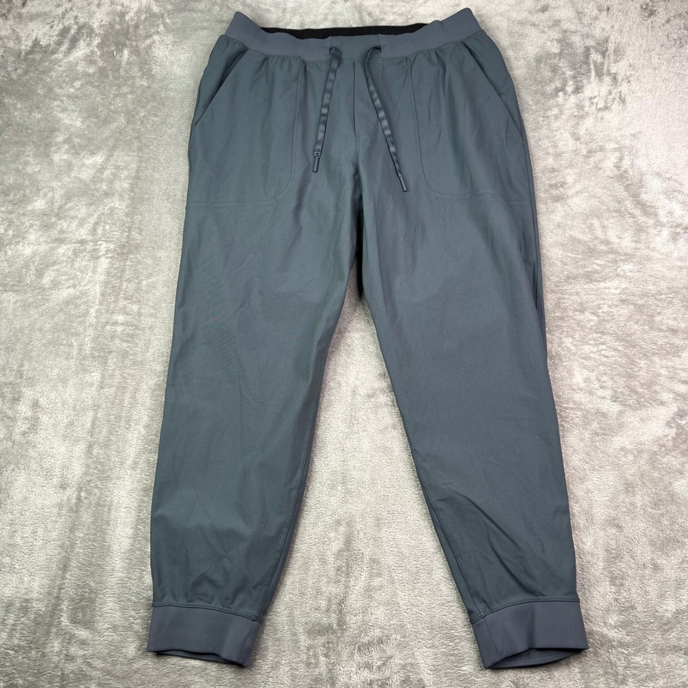 Lululemon‎ ABC Warpstreme Jogger Mens XL Greyish Blue Lightweight Performance